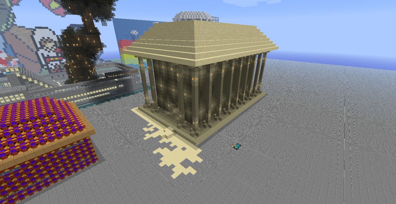 Sand Temple Minecraft Project